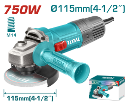 AMOLADORA TOTAL 750W 115MM