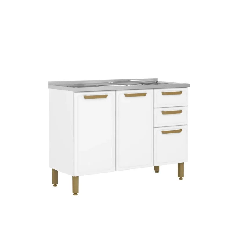 ARMARIO BERTOLINI COLORS BALCON 105CM 2C C/PILETA