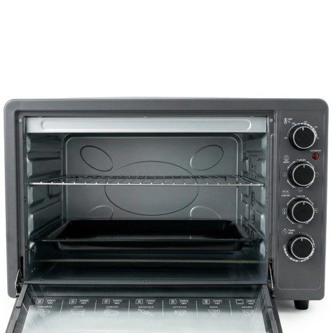 HORNO ELECTRICO HAUSTEC 60L NEGRO