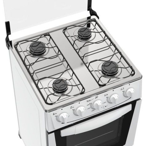 COCINA A GAZ 4H ATLAS MONACO PLUS C/ENCENDIDO BLANCO