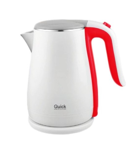 HERVIDORA QUICK 1.5L BLANCO/ROJO