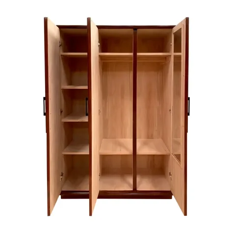 ROPERO 3P VENEZIA CAOBA 185*125*53