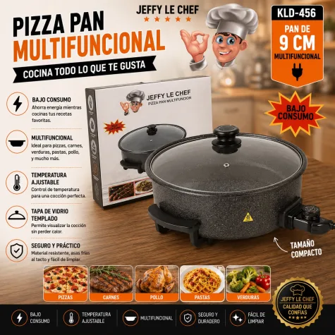 OLLA ELECTRICA CHEF PIZZA PAN KLD - 456