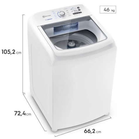 LAVARROPA AUTOMATICO ELECTROLUX LB14Q BLANCO