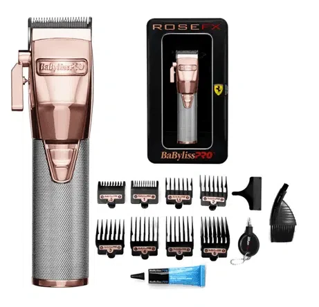 CORTAPELO BABYLISS TRIMMER ROSE INALAMBRICO, 4PEINES GUIA CE