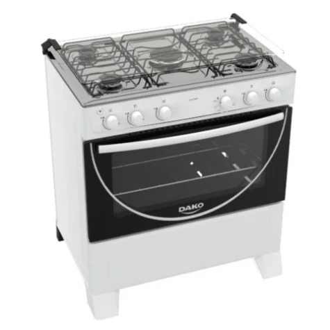 COCINA A GAZ 5H DAKO LUNA BLANCA
