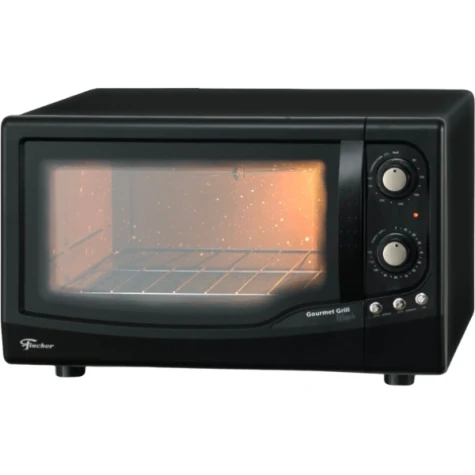 HORNO ELECTRICO FISCHER GOURMET GRILL NEGRO