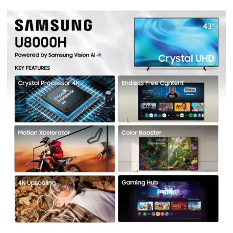 TELEVISOR 55" SAMSUNG SMART