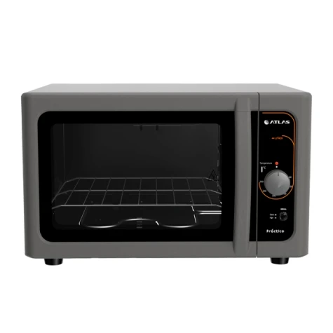 HORNO ELECTRICO ATLAS PRACTICO 44L TITANIO