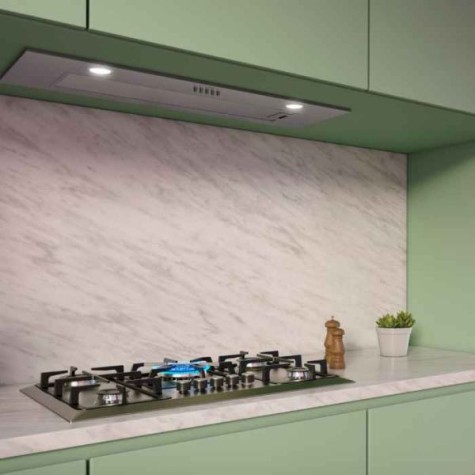 COCINA A GAZ 5H ANAFE FISCHER INFINITY TRIPLE INOX