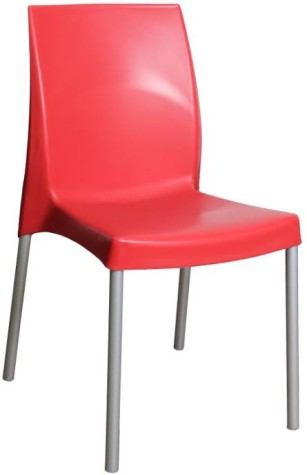 SILLA FIJA CLASSIC 4P S*BRAZO ROJO