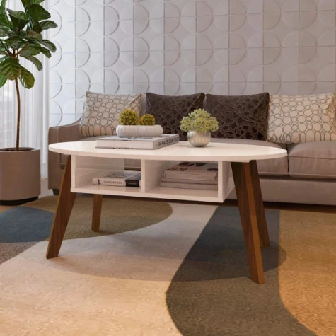 MESA CENTRO DIVA OFF WHITE CEDRO