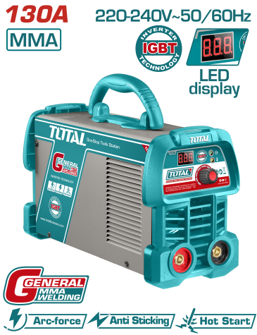 SOLDADOR TOTAL INVERTER MMA 130A