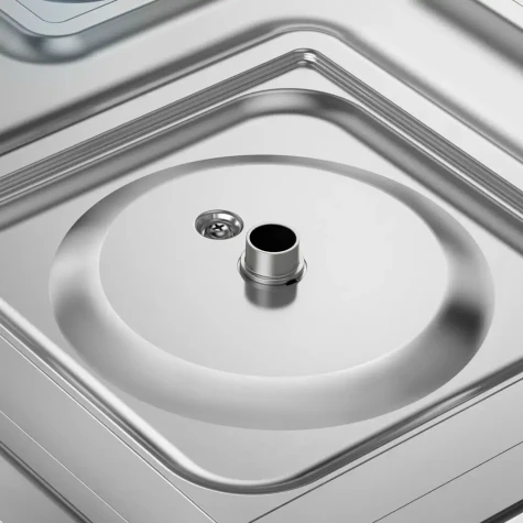 COCINA A GAZ 4H MUELLER MFI4BA BLANCO - MODERATTO