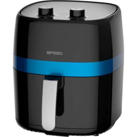 FREIDORA SPEED SIN ACEITE ANALOGICO 4.5L NEGRO