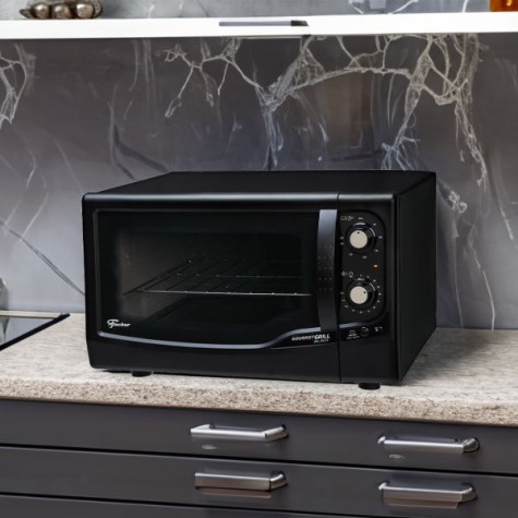 HORNO ELECTRICO FISCHER GOURMET GRILL NEGRO