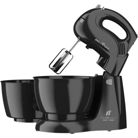 BATIDORA BRITANIA PEROLA 550 500W NEGRO
