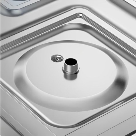 COCINA A GAZ 5H MUELLER MFI5BA MODERATTO NEGRO