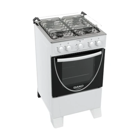 COCINA A GAZ 4H DAKO AMAZONAS BLANCO