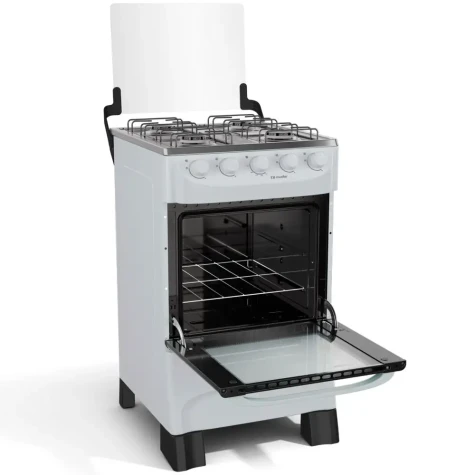 COCINA A GAZ 4H MUELLER MFI4BA BLANCO - MODERATTO