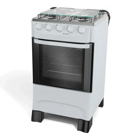 COCINA A GAZ 4H MUELLER MFI4BA BLANCO - MODERATTO