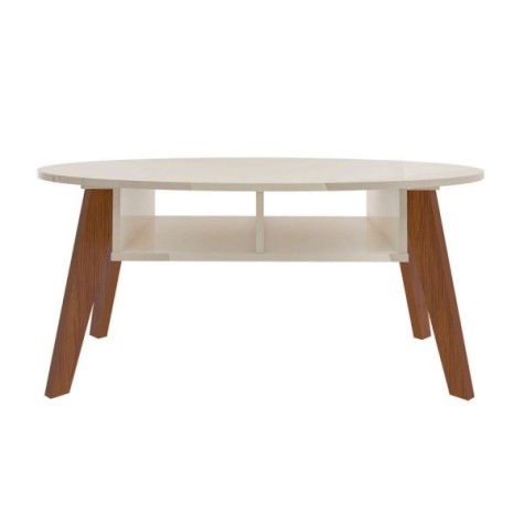MESA CENTRO DIVA OFF WHITE CEDRO