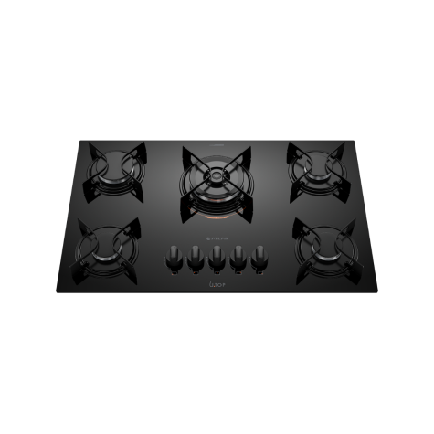 COCINA A GAZ 5H ANAFE ATLAS COOKTOP GLASS