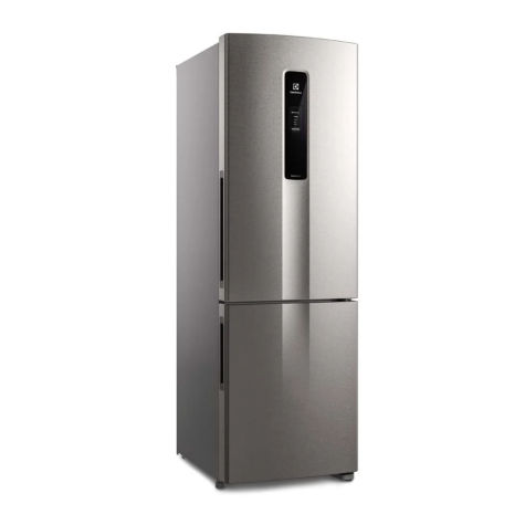 HELADERA 2P ELECTROLUX IB44S FREZZER ABAJO 400L SILVER