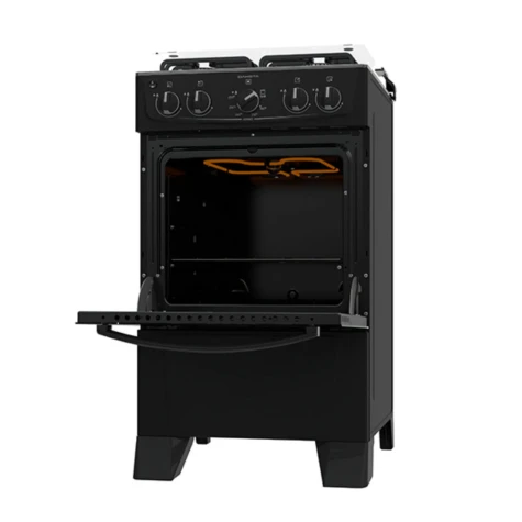 COCINA A GAZ 4H DAKO AMAZONAS NEGRO