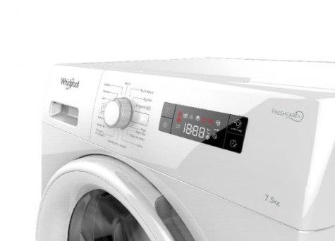 LAVARROPA AUTOMATICO WHIRLPOOL FRESHCARE SLIM 7.5K FRONTAL