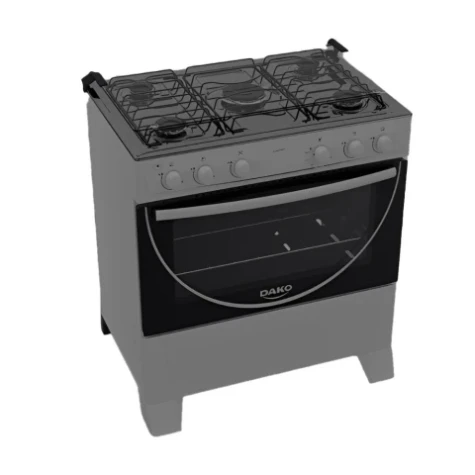COCINA A GAZ 5H DAKO LUNA GRIS