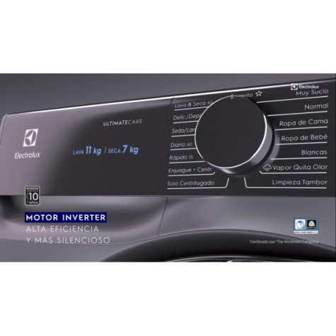 LAVASECARROPA ELECTROLUX  11/7 FRONTAL EWD11S