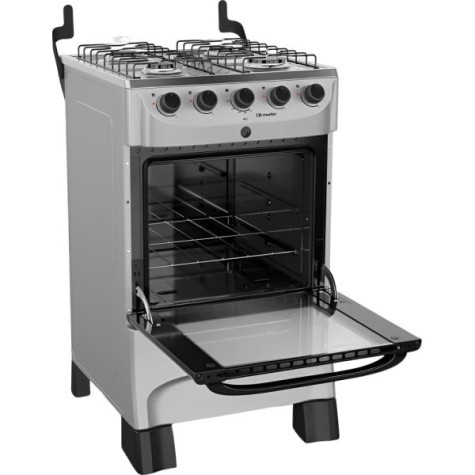 COCINA A GAZ 4H MUELLER MFI4BA TITANIO - MODERATTO
