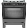 COCINA A GAZ 5H MUELLER FRATELLO MFI5BB NEGRO