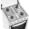 COCINA A GAZ 4H ATLAS MONACO PLUS C/ENCENDIDO BLANCO