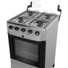 COCINA A GAZ 4H MUELLER MFI4BA TITANIO - MODERATTO
