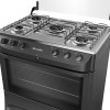COCINA A GAZ 5H MUELLER FRATELLO MFI5BB NEGRO