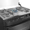 COCINA A GAZ 5H MUELLER FRATELLO MFI5BB NEGRO