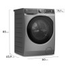 LAVASECARROPA ELECTROLUX  11/7 FRONTAL EWD11S