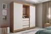 ROPERO 2P PROVINCIA CARV/OFF WHITE FOSCO