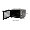HORNO ELECTRICO MUELLER SONETTO MFB50F ESPEJADO