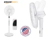 VENTILADOR PIE AMAZON BASICS OSCILANTE