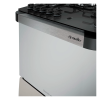 COCINA A GAZ 5H MUELLER DECORATTO VETRO GOURMET ESPEJADO