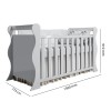 CUNA MINI-CAMA SARA GRIS