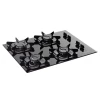 COCINA A GAZ 4H ANAFE MUELLER NEGRO