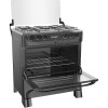 COCINA A GAZ 5H MUELLER FRATELLO MFI5BB NEGRO