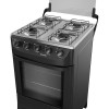 COCINA A GAZ 4H MUELLER MFI4BA NEGRO - MODERATTO
