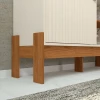 COMBO RACK PANEL WOOD 1.2 CINAMOMO MIEL/PEROLA METALIZ