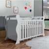 CUNA MINI-CAMA SARA GRIS