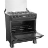 COCINA A GAZ 5H MUELLER MFI5BA MODERATTO NEGRO